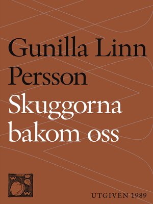cover image of Skuggorna bakom oss